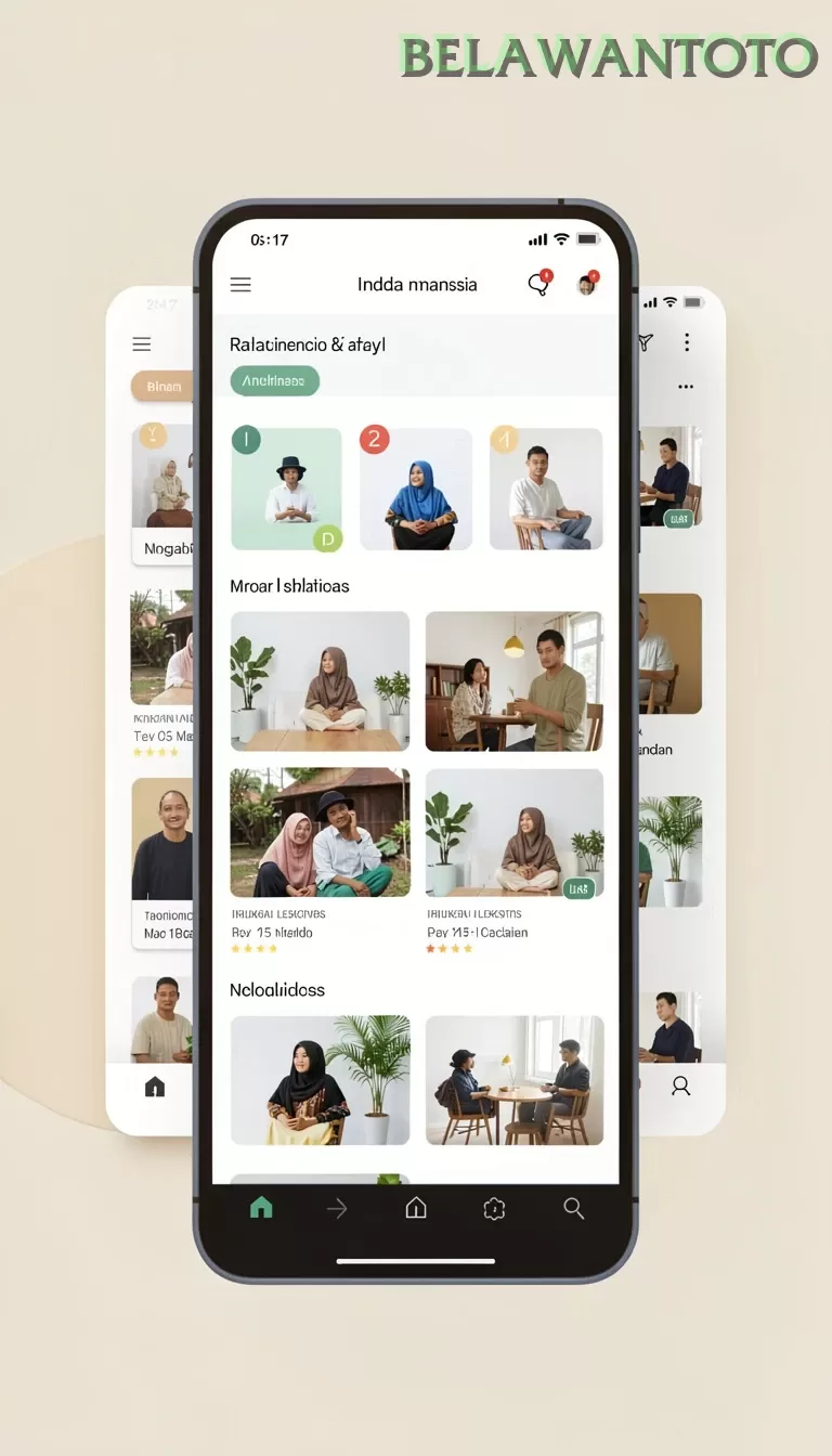 Cuplikan layar QTGAME — pengaturan akun