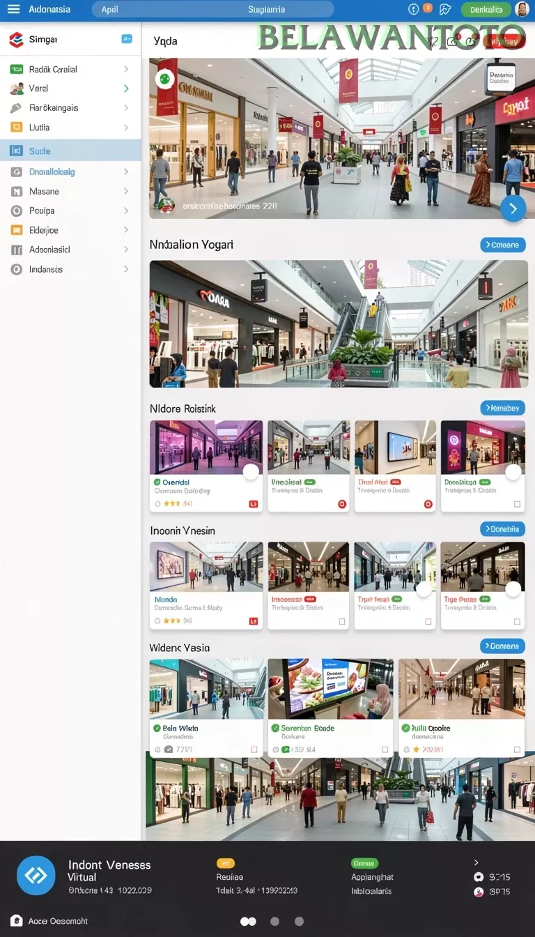 Cuplikan layar JTBLUE — halaman utama