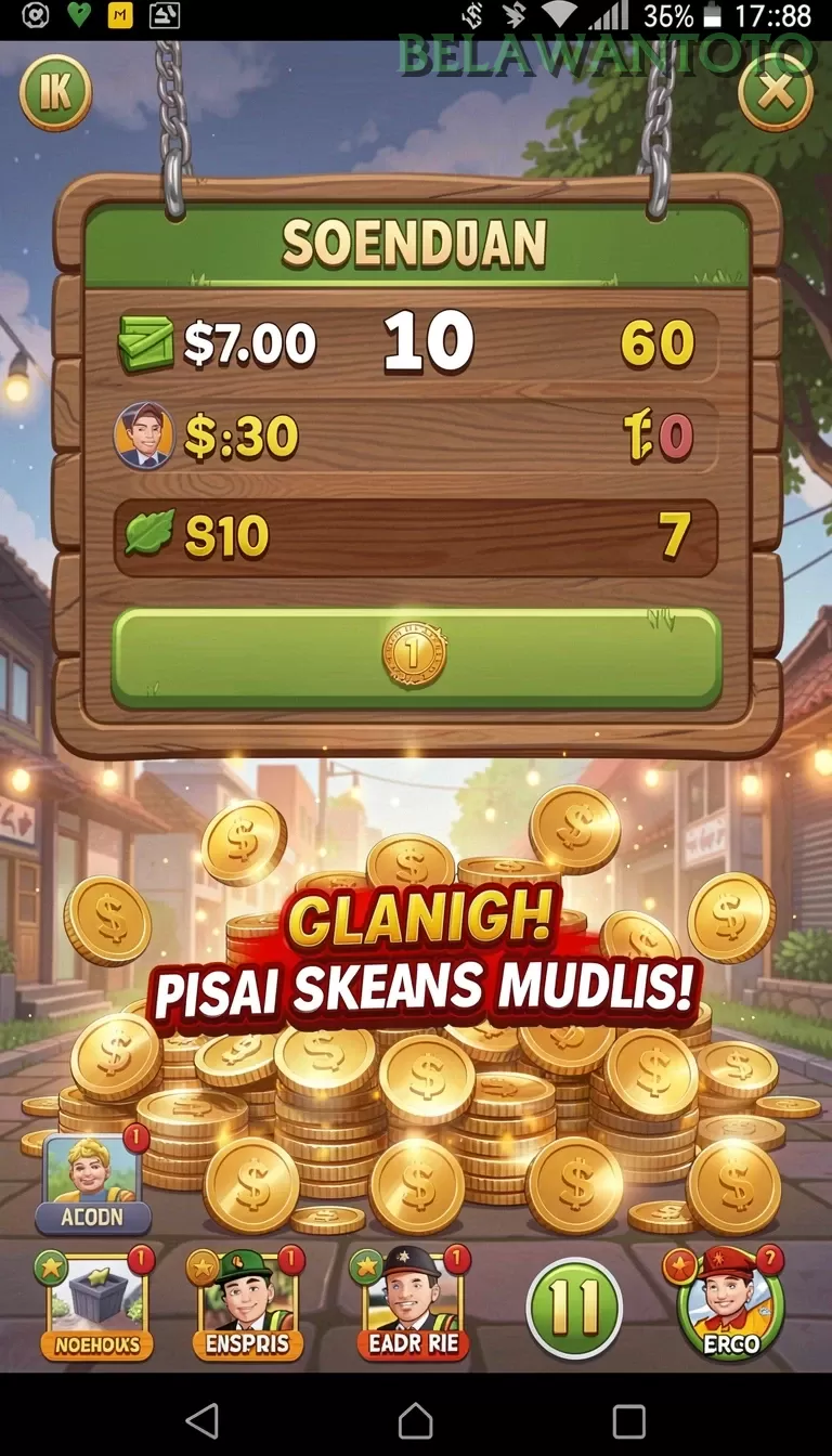 Cuplikan layar PP444 — aktivitas